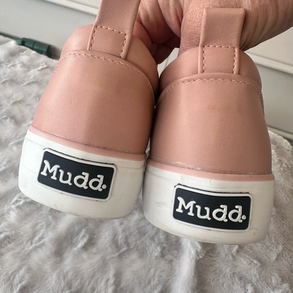 Mudd Pink Quilted Slip-On Sneakers